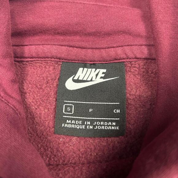 Burgundy Nike Hoodie - Picture 4 of 8